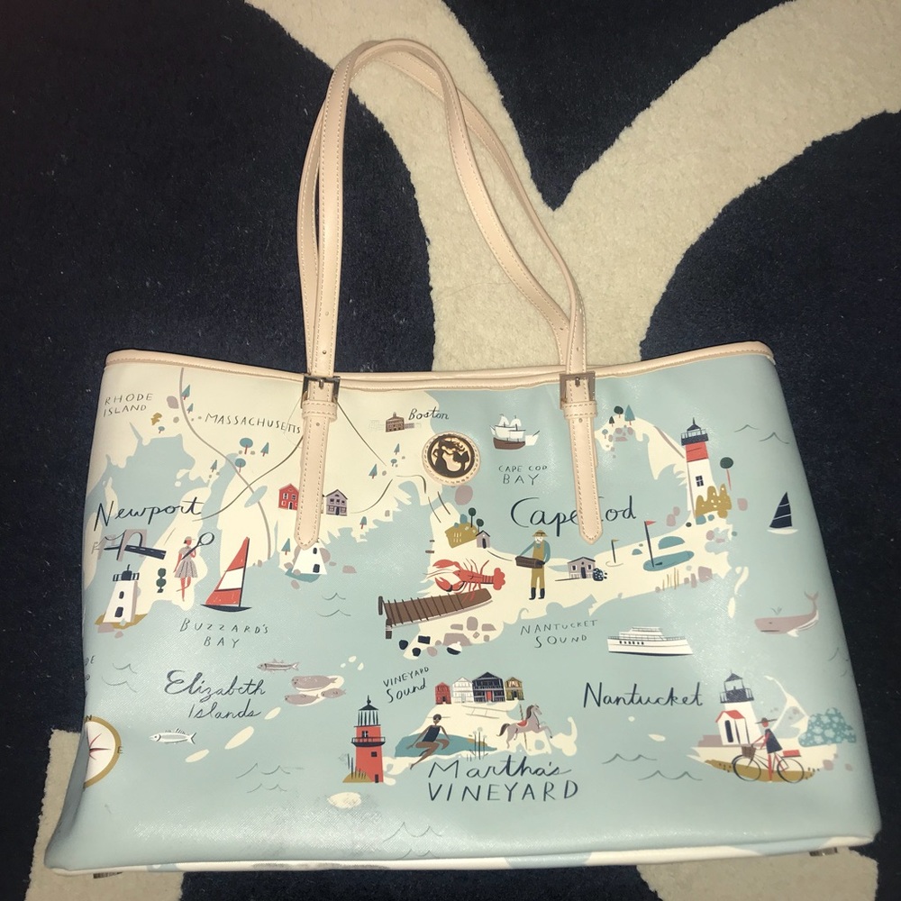 Northeastern Spartina 449 tote bag